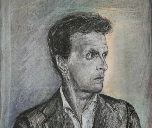 Porträt von Ludwig Wittgenstein von Maria Stracke