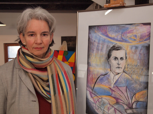 Painter Maria Stracke the great-granddaughter of Wittgenstein's sister Helene