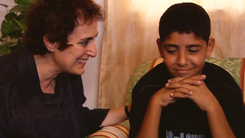 Child Psychiatrist Viveca Hazboun and Ahmad Shamroukh, 2004